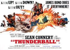 Thunderball James Bond 007 Movie Poster